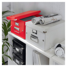 LEITZ „Click Store“ daiktadėžė, 16,7 l – 28,1 x 36,9 x 20,0 cm, raudona