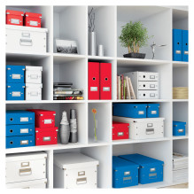 LEITZ „Click Store“ daiktadėžė, 16,7 l – 28,1 x 36,9 x 20,0 cm, raudona