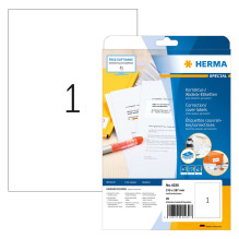 HERMA Abdecketik. A4 weiß...