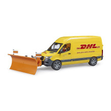 BRUDER MB Sprinter DHL su vairuotoju (geltonas)