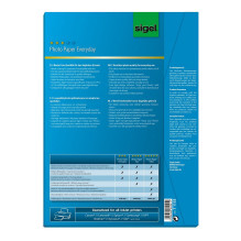 SIGEL Fotopapier Inkjet Everyday DIN A4 hochglänzend 195 g / m²