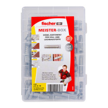 fischer Master Box - SX Plus expansion plug assortment, 132 pieces