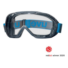 uvex Full Vision Glasses megasonic anthracite / blue uvex Full Vision Glasses megasonic anthracite / blue