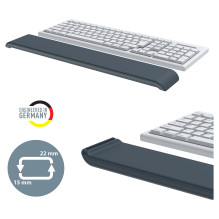 LEITZ Keyboard Palm Rest Ergo Cosy Dark Grey