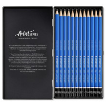 STAEDTLER Bleistift Mars Lumografas 12ST Sechskant STAEDTLER Bleistift Mars Lumografas 12ST Sechskant