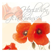 SIGEL Glückwunschkarten Red Aguonos DIN A6 SIGEL Glückwunschkarten Red Aguonos DIN A6