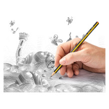 STAEDTLER Bleistift Noris HB Sechskant