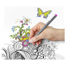 STAEDTLER Pigment Liner 308 Fineliner 0.1 + 0.3 + 0.5 + 0.7 mm Juoda STAEDTLER Pigment Liner 308 Fineliner 0.1 + 0.3 + 0.5 + 0.7 mm Juoda