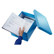 LEITZ „Click Store“ daiktadėžė, 16,7 l – 28,1 x 36,9 x 20,0 cm, mėlyna LEITZ „Click Store“ daiktadėžė, 16,7 l – 28,1 x 36,9 x 20,0 cm, mėlyna