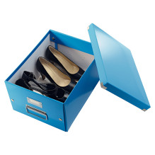 LEITZ „Click Store“ daiktadėžė, 16,7 l – 28,1 x 36,9 x 20,0 cm, mėlyna LEITZ „Click Store“ daiktadėžė, 16,7 l – 28,1 x 36,9 x 20,0 cm, mėlyna