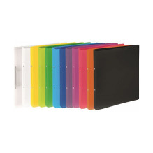PAGNA Ringbuch A4 25mm PP 2-Ring-Mechanik transparent PAGNA Ringbuch A4 25mm PP 2-Ring-Mechanik transparent