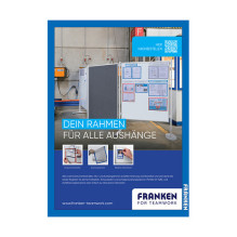 FRANKEN Lipnus magnetinis rėmelis PRO A3 Mėlynas FRANKEN Lipnus magnetinis rėmelis PRO A3 Mėlynas