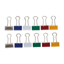 Foldbackklammern farbsortiert 1,9 cm - 12 Stück Foldbackklammern farbsortiert 1,9 cm - 12 Stück