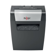 Rexel Momentum X406 dokumentų smulkintuvas su dalelių pjaustymu, iki 6 lapų, juodas Rexel Momentum X406 dokumentų smulkintuvas su dalelių pjaustymu, iki 6 lapų, juodas