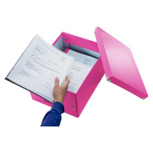 LEITZ „Click Store“ daiktadėžė, 16,7 l – 28,1 x 36,9 x 20,0 cm, rožinė LEITZ „Click Store“ daiktadėžė, 16,7 l – 28,1 x 36,9 x 20,0 cm, rožinė