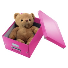 LEITZ „Click Store“ daiktadėžė, 16,7 l – 28,1 x 36,9 x 20,0 cm, rožinė LEITZ „Click Store“ daiktadėžė, 16,7 l – 28,1 x 36,9 x 20,0 cm, rožinė