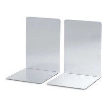 Knygų atramėlės 15,0 x 16,0 x 21,0 cm, sidabrinės Knygų atramėlės 15,0 x 16,0 x 21,0 cm, sidabrinės