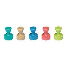 Kūginiai magnetai Ø 1,2 x 1,6 kiekvienas 2x turkio, ruda, mėlyna, raudona, žalia Kūginiai magnetai Ø 1,2 x 1,6 kiekvienas 2x turkio, ruda, mėlyna, raudona, žalia