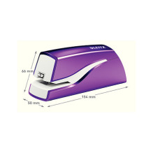 LEITZ Electric Stapler NeXXt Series WOW 5566 violet-metallic LEITZ Electric Stapler NeXXt Series WOW 5566 violet-metallic