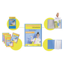 PAGNA School Display Book DIN A4, 20 sleeves purple, 1 pc. PAGNA School Display Book DIN A4, 20 sleeves purple, 1 pc.