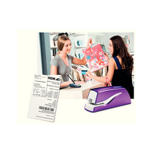 LEITZ Electric Stapler NeXXt Series WOW 5566 violet-metallic LEITZ Electric Stapler NeXXt Series WOW 5566 violet-metallic