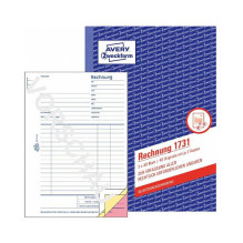 AVERY Zweckform Sąskaitų faktūrų formų knyga 1731