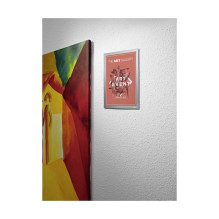 DURABLE Self-adhesive magnetic frame A4 silver DURABLE Self-adhesive magnetic frame A4 silver