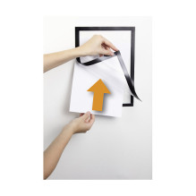 DURABLE Self-adhesive magnetic frame A4 silver DURABLE Self-adhesive magnetic frame A4 silver