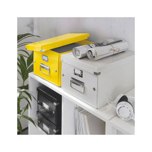 LEITZ „Click Store“ daiktadėžė, 16,7 l – 28,1 x 36,9 x 20,0 cm, geltona LEITZ „Click Store“ daiktadėžė, 16,7 l – 28,1 x 36,9 x 20,0 cm, geltona