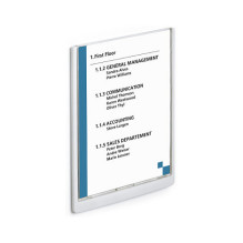 DURABLE Door sign 21.0 x 29.7 cm white