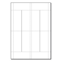 SIGEL Vietos kortelės 9,5 x 4,2 cm SIGEL Vietos kortelės 9,5 x 4,2 cm