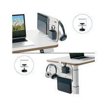 LEITZ Stalo organizatorius 42x25cm Maža perforuota lenta, Ergo, balta LEITZ Stalo organizatorius 42x25cm Maža perforuota lenta, Ergo, balta