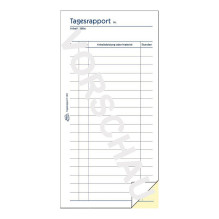 AVERY Zweckform Tagesrapport Formularbuch 1301 – 2 x 50 Blatt AVERY Zweckform Tagesrapport Formularbuch 1301 – 2 x 50 Blatt