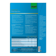 SIGEL Ultra DIN fotopopierius A4 labai blizgus 190 g / m²