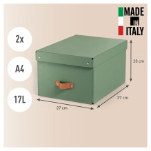 LEITZ Puro storage boxes 27.5 x 37.5 x 20.0 cm