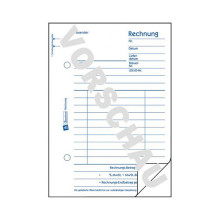 AVERY Zweckform Rechnung Formularbuch 706 – 2 x 50 Blatt AVERY Zweckform Rechnung Formularbuch 706 – 2 x 50 Blatt