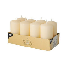 ŽVAKĖ PAPSTAR Stumpenkerzen 10 cm kreminė ŽVAKĖ PAPSTAR Stumpenkerzen 10 cm kreminė