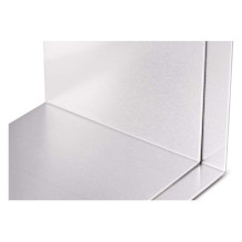 Knygų atramėlės 8,0 x 10,0 x 10,0 cm, sidabrinės