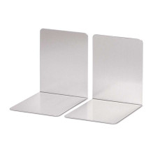 Knygų atramėlės 8,0 x 10,0 x 10,0 cm, sidabrinės