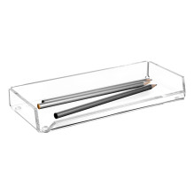 Stiftablage 22,0 x 10,0 x 3,0 cm glasklar Stiftablage 22,0 x 10,0 x 3,0 cm glasklar