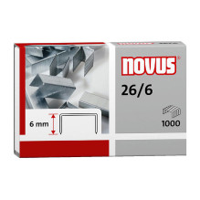 novus Heftklammern 26 / 6 -...