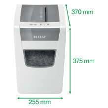 IQ Slim Home Office Aktenvernichter P-4 10 Blatt weiß IQ Slim Home Office Aktenvernichter P-4 10 Blatt weiß