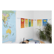 Self-adhesive magnetic tape 3.5 x 2500.0 cm white