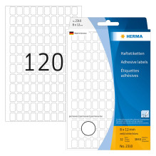 HERMA Etiketten 12,0 x 8,0 mm