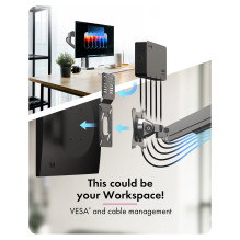 11-in-1 Notebook Docking Station, DL6950 Chip, 2x Video (2x DP / HDMI® 4K@60 Hz), 96 W PD to Host, Gigabit LAN, Host C+A