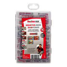 fischer Master Box - DuoPower Universal Dowel Assortment 132 pieces
