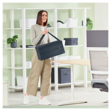 Dalijimasis stalu Tasche m. Deckel grau, 200x260x465 (BxHxT) Dalijimasis stalu Tasche m. Deckel grau, 200x260x465 (BxHxT)