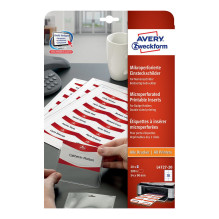 AVERY Zweckform Vardų rinkinys 90 mm x 54 mm AVERY Zweckform Vardų rinkinys 90 mm x 54 mm