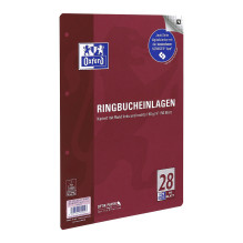 OXFORD Ring binder insert A4 squared, 50 sheets OXFORD Ring binder insert A4 squared, 50 sheets