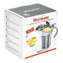 WESTMARK Isolier-Sauciere 0,5 l silber, matinis WESTMARK Isolier-Sauciere 0,5 l silber, matinis